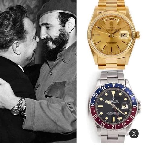 fidel castro ruz dos rolex|Fidel Castro watches.